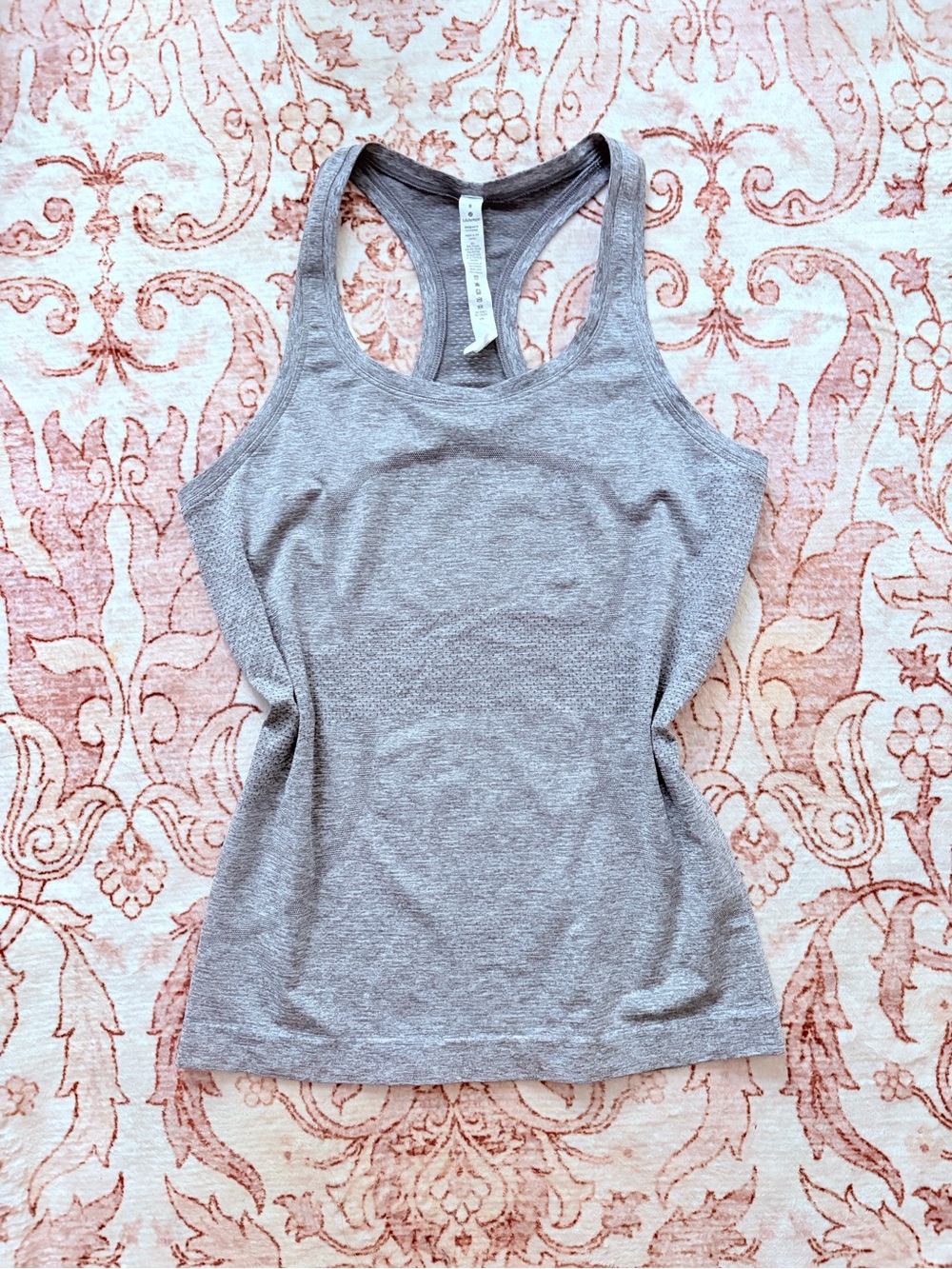 lululemon athletica Heather Gray Racerback Tank - Women's